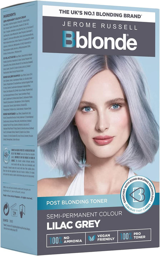 Bblonde Lilac Grey Semi Permanent Toner Kit