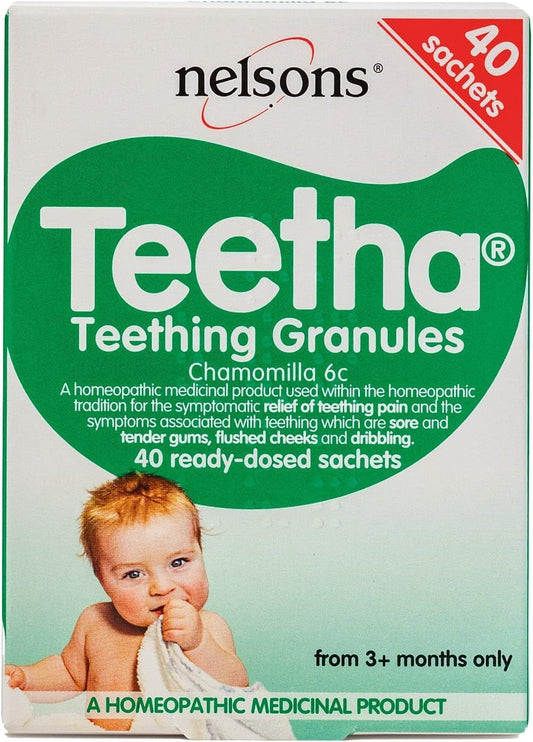 Nelson Teetha Baby Teething Granules (40 Sachets)