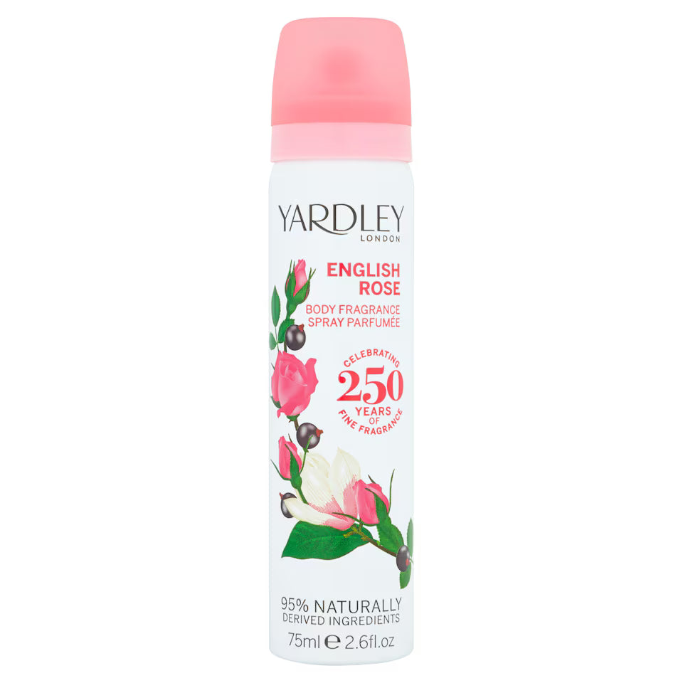 English Rose Body Spray 75ml