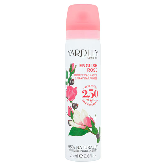 English Rose Body Spray 75ml