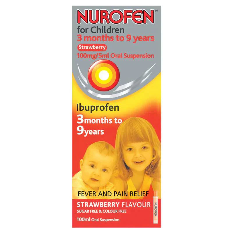 Nurofen 3 Months to Strawberry