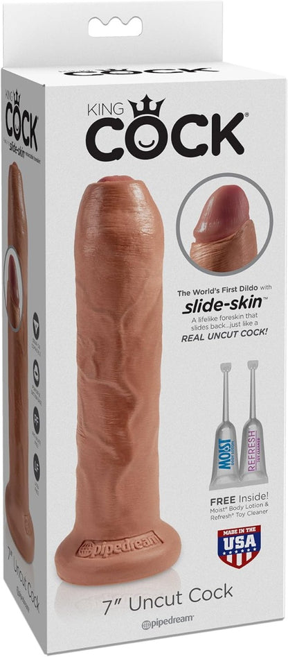 Pipedream - King Cock - 7" Uncut  - Tan
