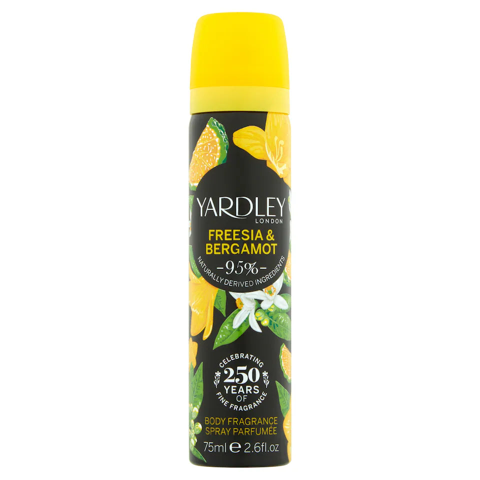 Freesia & Bergamot Body Spray 75ml