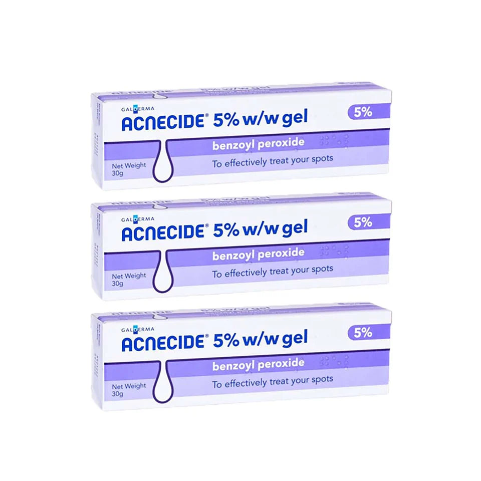 Acnecide 5% Gel Benzoyl Peroxide - 60g