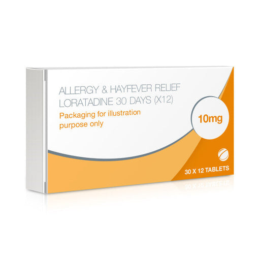 Allergy & Hayfever Relief Loratadine 90 Tablets - 30 Tablets