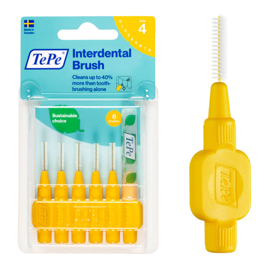 TePe Interdental Brushes Original Yellow