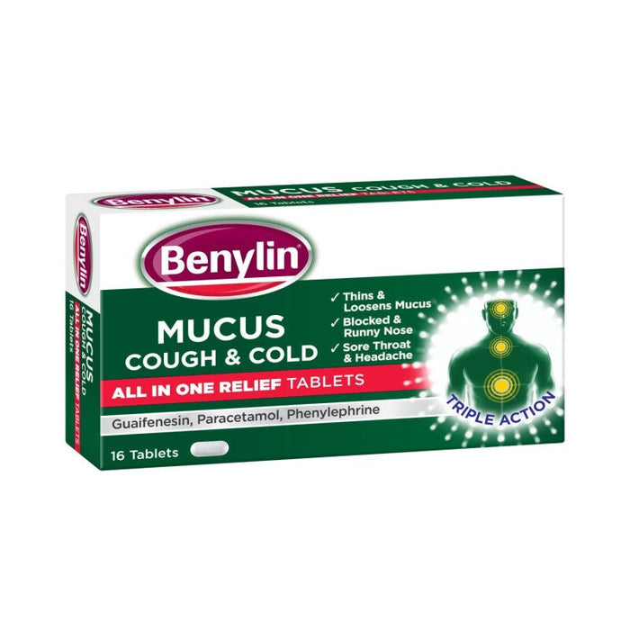 Benylin Mucus Cough - 16 Tablets