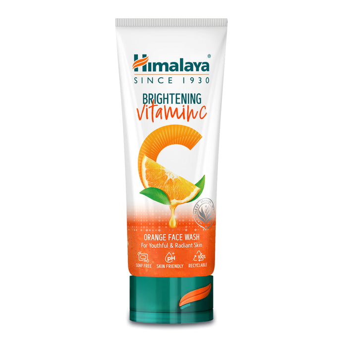 Himalaya Herbals Brightening Vitamin C Orange Face Wash -50 ml