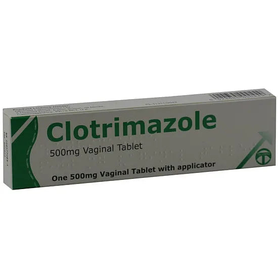 Thrush Treatment with Applicator Clotrimazole 500mg Pessary