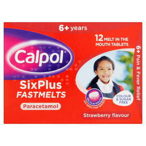 Calpol SixPlus Fastmelts - 12 Pack