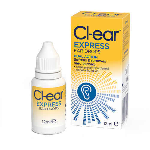 Clear Express Ear Drops Dual Action 12ml