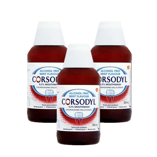 Corsodyl 0.2% Gum Problem Alcohol Free Mint Mouthwash