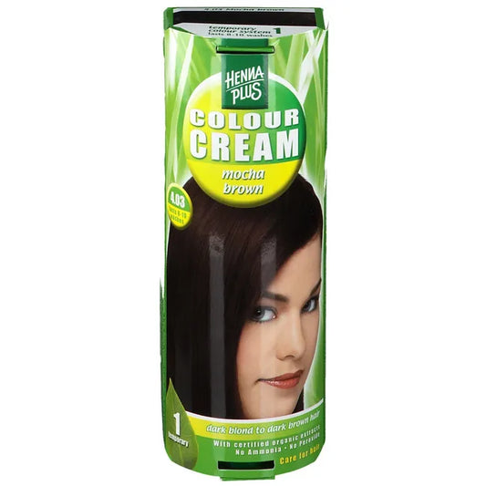 Hennaplus Colour Cream Mocha Brown 60ml