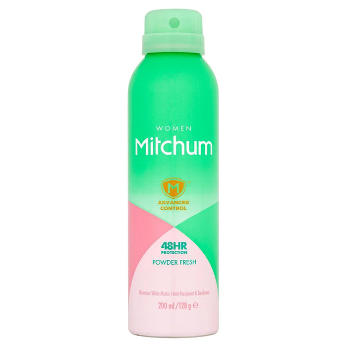 Mitchum Advanced Control Women 48HR Protection Powder Fresh Anti-Perspirant & Deodorant 200ml