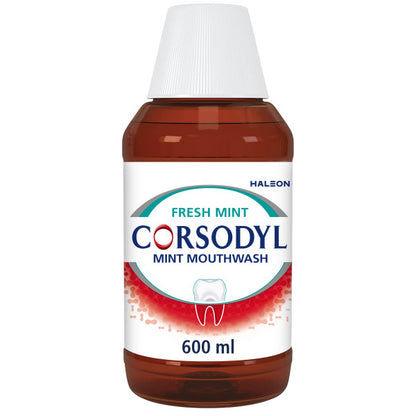 Corsodyl Mint Mouthwash - 600ml