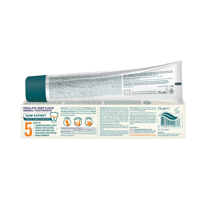 Himalaya Gum Expert Deep Clean Herbal Toothpaste - 75ml