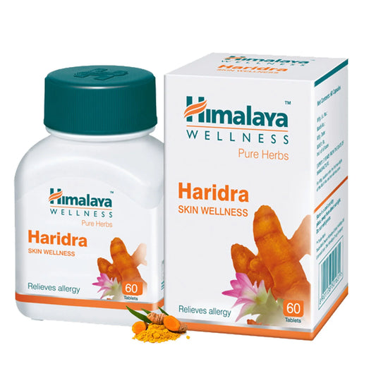 Himalaya Haridra For Skin Wellness & Relieves Allergies 60 Tablets