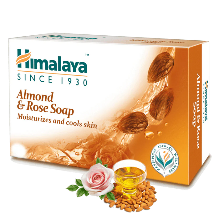 Himalaya Herbals Almond and Rose Soap -75 gm