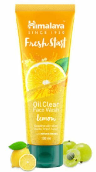 Himalaya Fresh Start Oil Clear Face Wash In Lemon Natural Fresh Skin 50ml