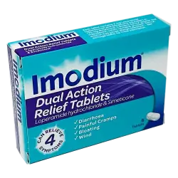 Imodium Plus Comfort Multi-Symptom Relief – 6 Tablets