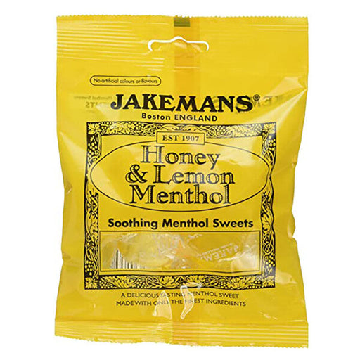 Jakemans Lozenges Honey & Lemon - 73g