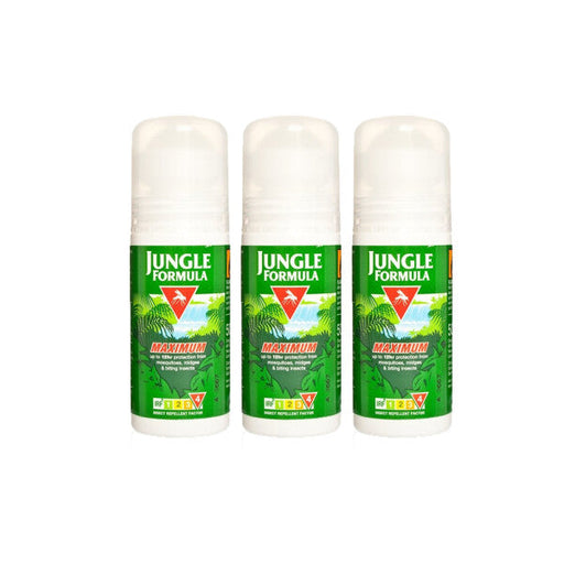 Jungle Formula Maximum Roll-On Triple Pack 50ml