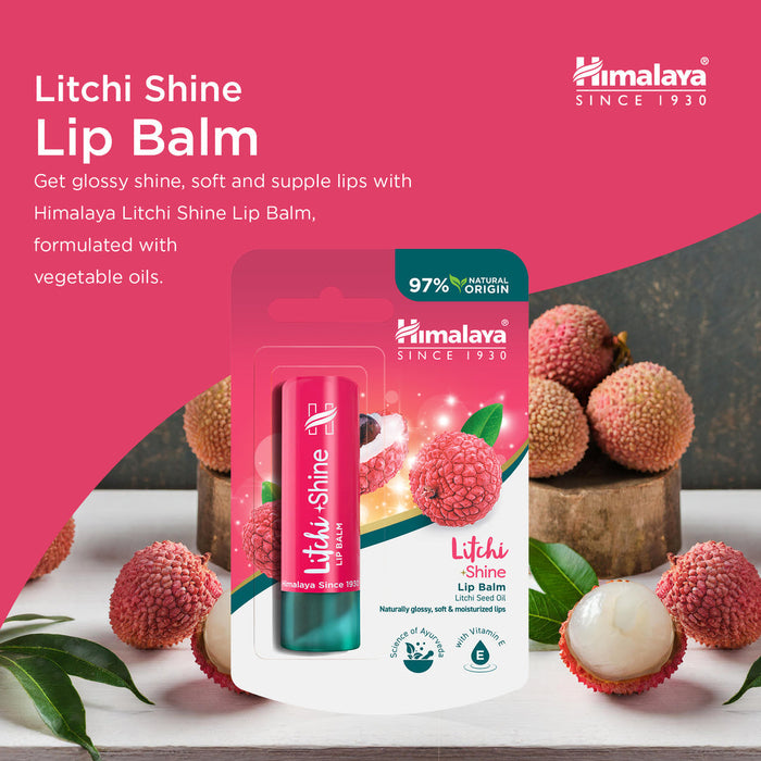 Himalaya Litchi Shine Lip Balm 4.5g