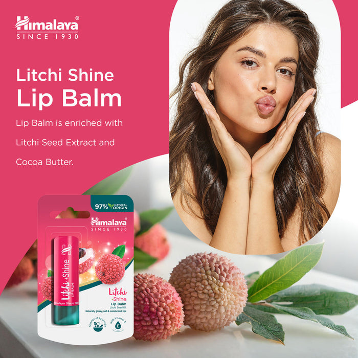 Himalaya Litchi Shine Lip Balm 4.5g