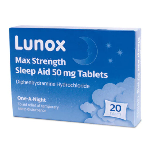 Lunox Max Strength Sleep Aid 50mg