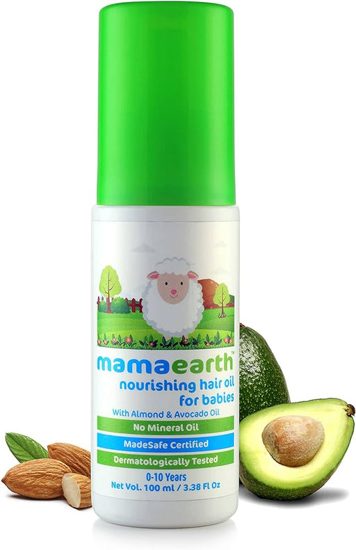 Mamaearth Nourishing Hair Oil for babies, 100ml