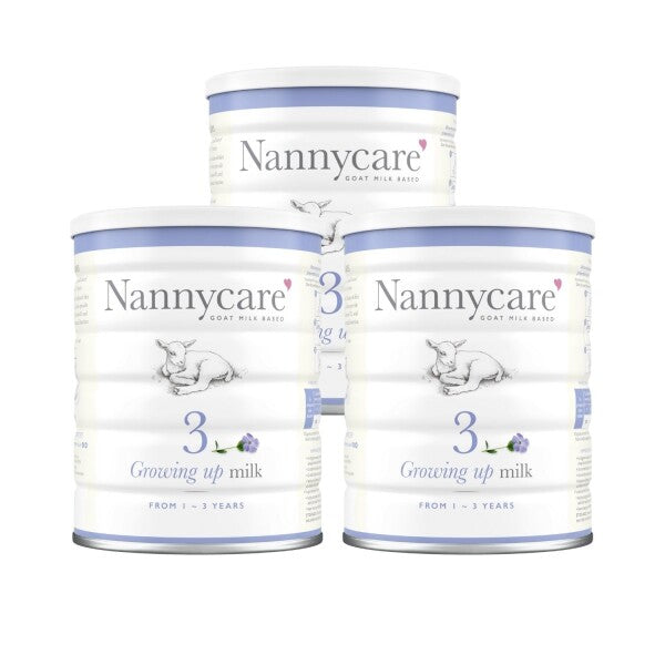 Nannycare 3 Goat Milk Based Growing Up Milk From 1-3 Years-900g