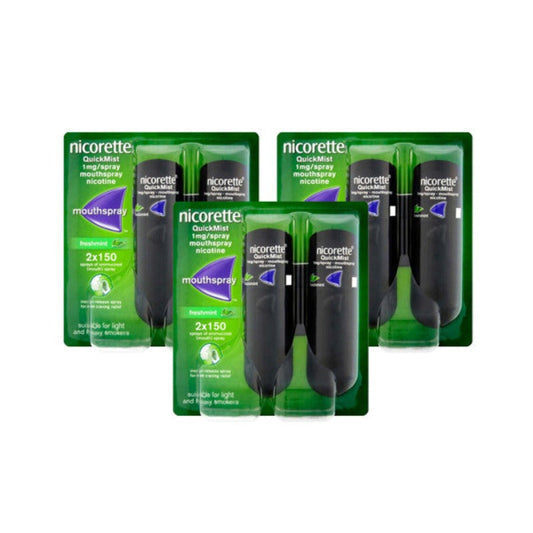 Nicorette QuickMist Freshmint 1mg Mouthspray -2 Sprays 