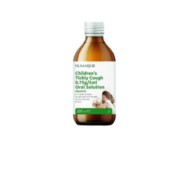 Numark Childrens Tickly Cough Solution - 200ml – Cured Pharmacy