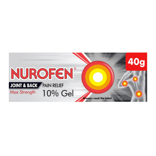 Nurofen Joint & Back 10% Gel - 40g
