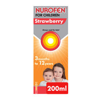 Nurofen for Children Liquid Strawberry Flavour - 200ml