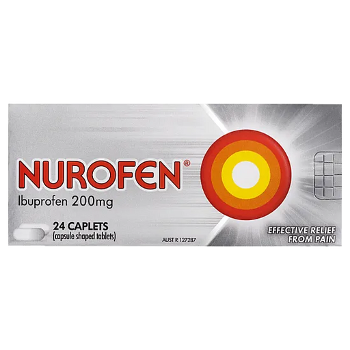 Nurofen Pain Relief 200mg Capsules - 24 Pack