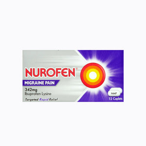 Nurofen Migraine Pain - 12 Caplets 