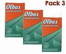 Olbas Oil Menthol Pastilles