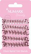 Numark Clear Spiral Hair Bands