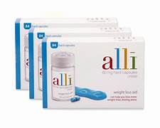 Alli Weight Loss Capsules 60mg