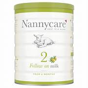 Nannycare 2 Goat Milk Based Follow On Milk 6 Months-900g