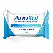 Anusol Soothing & Cleansing Wipes- 30 Wipes