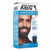 Just For Men Moustache & Beard Real Black Hair Dye M-55