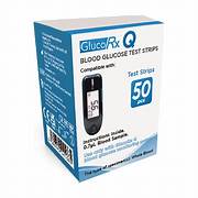 GLUCORX Q TEST STRIPS (50 pack)