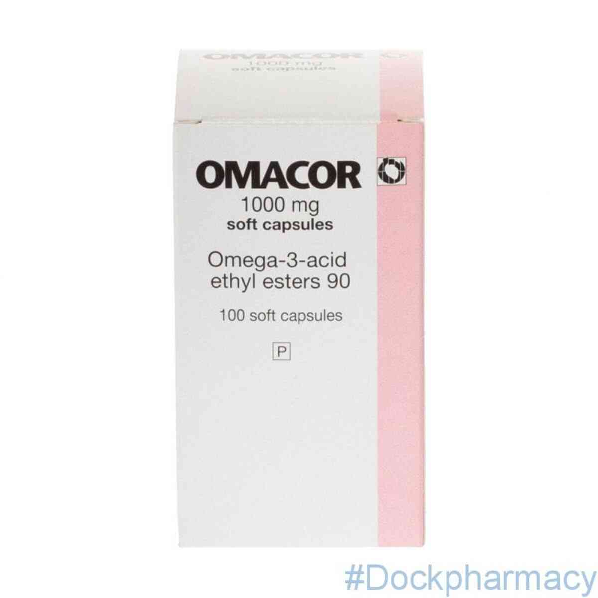 Omacor Capsules 1000mg 28 Capsules | x3 Pack