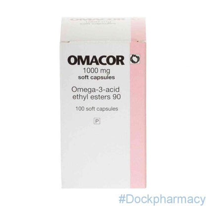 Omacor Capsules 1000mg 28 Capsules | x3 Pack
