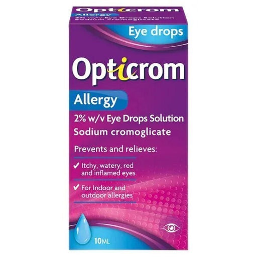 Opticrom Allergy Eye Drops - 10ml