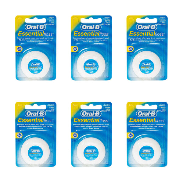 Oral-B Essential Unwaxed Dental Floss - 50m