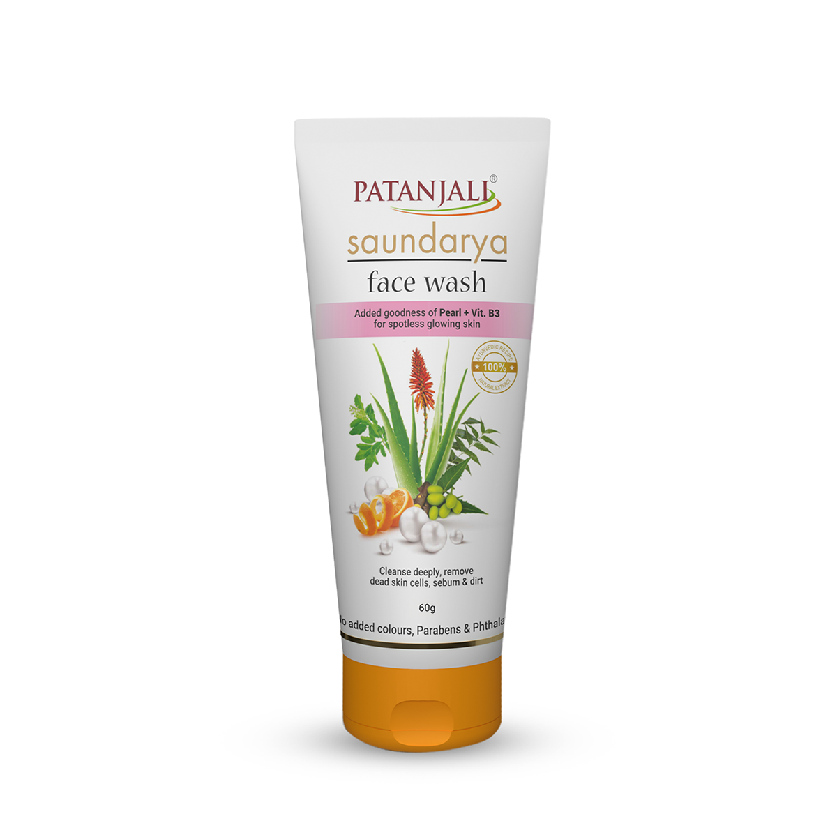 Patanjali Saundarya Face Wash- 60g