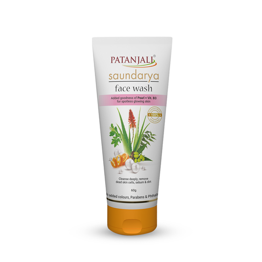 Patanjali Saundarya Face Wash- 60g